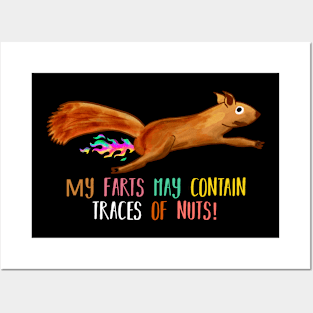 May contain traces of nuts Posters and Art